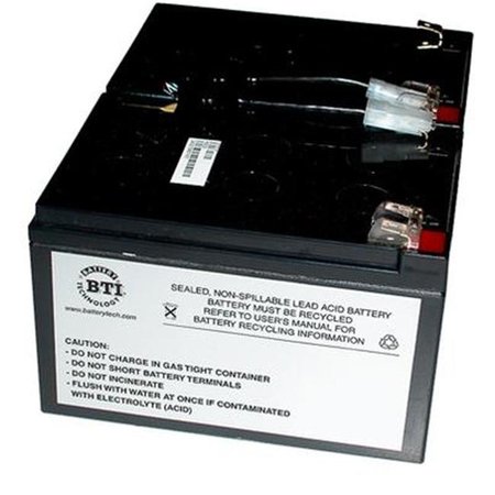 BATTERY TECHNOLOGY BTI- Battery Tech. UPS Battery SLA6-BTI SLA6-BTI